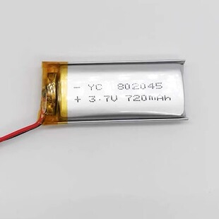 802045 720MAH聚合物锂电池 电子闹钟 电动工具电芯 802040 通用