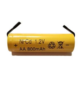 AA800mah1.2V镍镉发泡电池太阳能灯电动工具充电电池五号