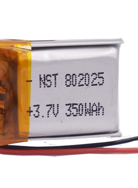 电池聚合物锂电池802025 智能穿戴 定位手环 602025 702025