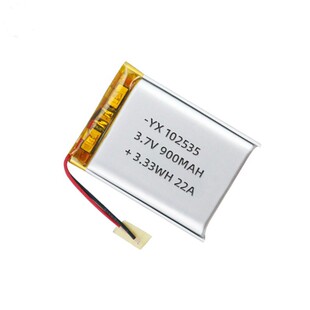 聚合物锂电池102535 3.7v 900mah设备快充迷你充电宝用锂电池