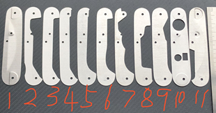 victorinox维氏91mm瑞士军刀原装铝隔板衬板夹板内衬全新拆刀配件