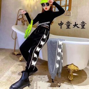 休闲中大童荧光运动裤 徐十三秋季 时尚 新款 韩版