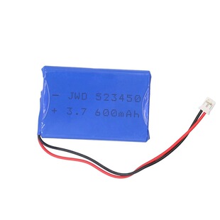 523450铝壳锂电池3.7V锂电池各种规格 600 800 1000mAh铝壳电池