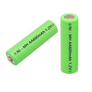 充电电池镍氢AA600mAh 5号充电电池儿童玩具太阳能灯电池 1.2V
