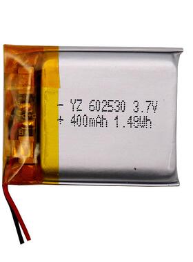 KC认证602530 400mah 3.7V聚合物锂电池宠物玩具脱毛仪可充