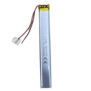 厂家供应8017120聚合物锂电池2000MAH 3.7V橱柜灯LED灯枪模光源