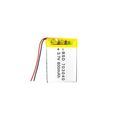 703040聚合物锂电池800mAh数码玩具车音箱理发器按摩仪电池3.7V