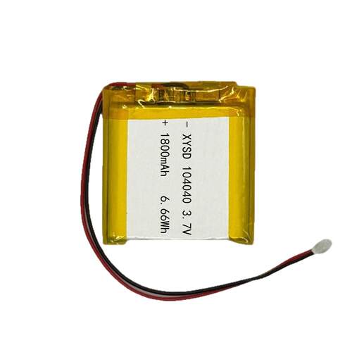 CE认证聚合物锂电池104040-1800mAh 3.7V眼部按摩器监控摄像器
