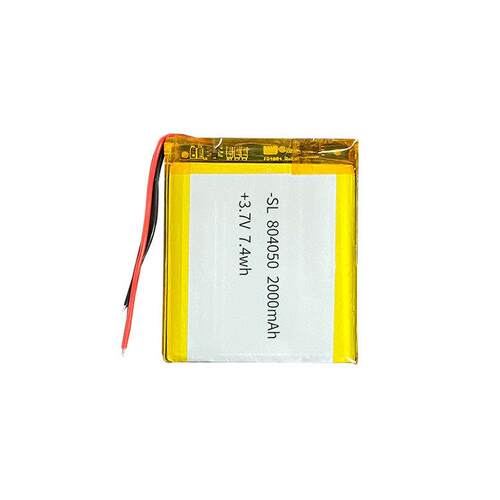 804050聚合物锂电池3.7V2000mAh音响游戏手柄美容仪无线鼠标防盗