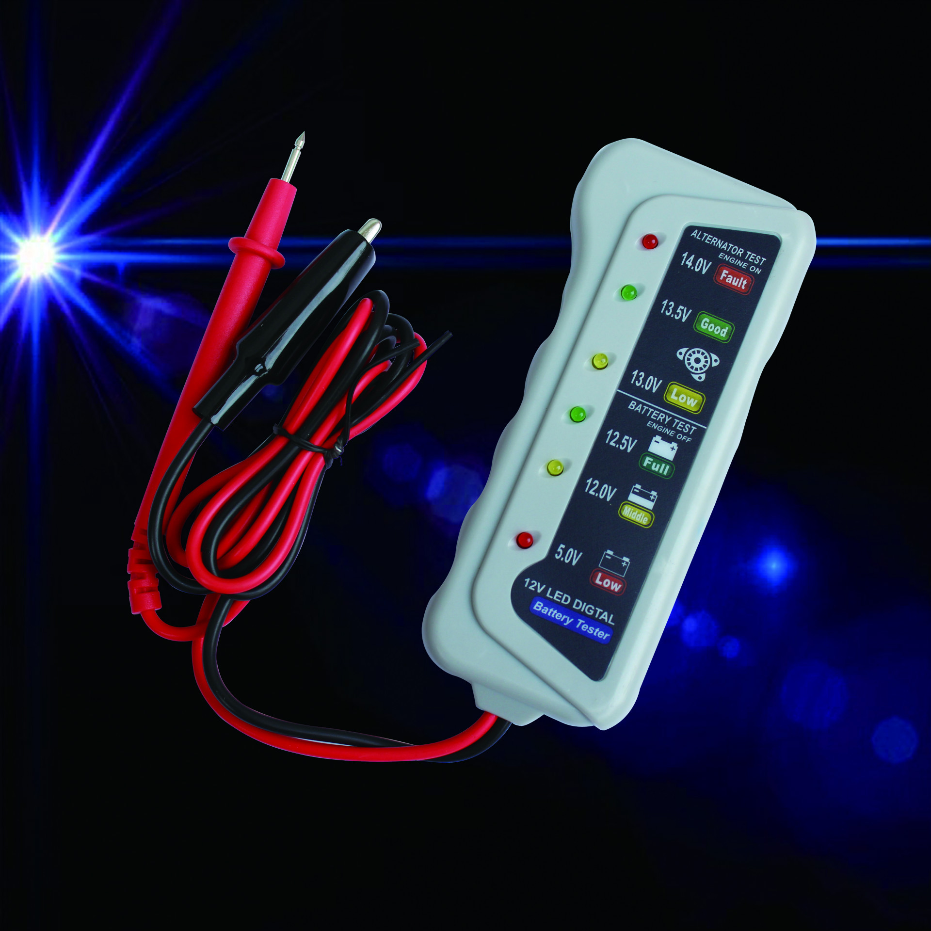 电瓶检测仪汽车蓄电瓶/蓄电池及充电系监测仪测量器12V LED测试仪在类目 五金/工具, 仪器仪表, 其它仪表仪器中 - 来自Buy2taobao.com提供专业的淘宝代购服务