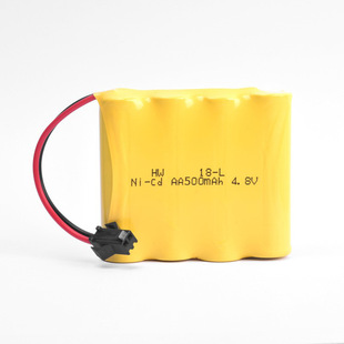 5号镍镉充电电池 4.8V充电电池组 AA600MAH 不环保