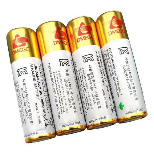 东磁DMEGC5号碱性电池LR6 AA 电池1.5v鼠标玩具智能锁五号干电池