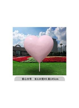 云朵秋千座椅雕塑园区红发秋千园艺摆设爱心雕塑拍照摆件彩虹花园