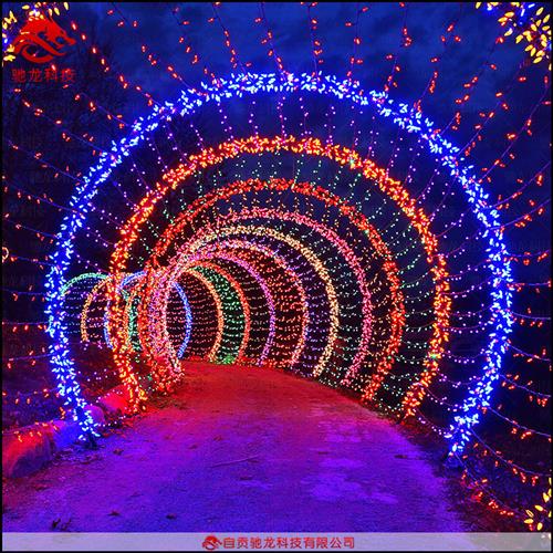 灯光节蘑菇摆件LED蘑菇亮化光雕商场咖啡厅夜景美陈景观灯展定制