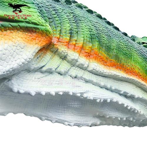 仿真棘背龙自贡仿真恐龙源头厂家景区游乐园引流美陈打卡模型