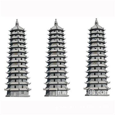 寺庙石雕白塔哪里卖景区白石佛塔多少钱园林景观汉白玉石塔图片