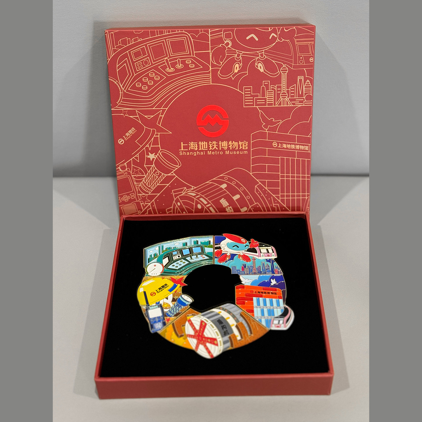 上海地铁上海地铁博物馆周边挂件文创/手作/文化用品
