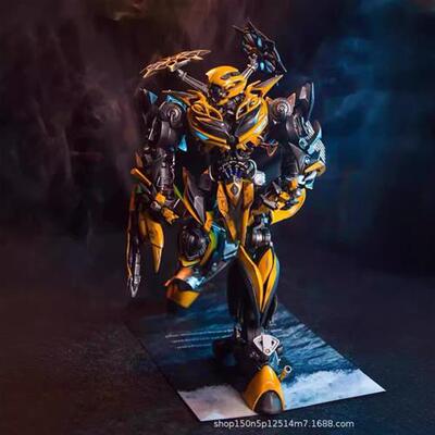 现货Comicave变形金刚大黄蜂双头雕CS/合金可动模型手办玩