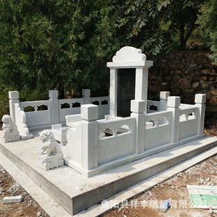 墓碑石雕大理石花岗岩石雕供桌公墓陵园组合墓碑纪念碑厂家供应