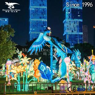 夜游项目游乐设备景区引流美陈展品自贡彩灯网红打卡氛围花灯