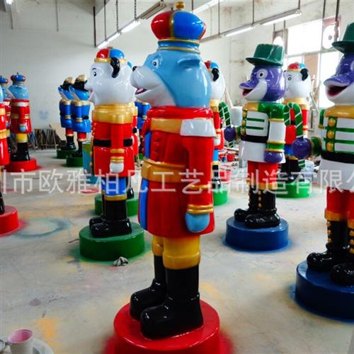 米大型主题公园花车发光巡游广告玻璃钢国风节日雕塑电动车