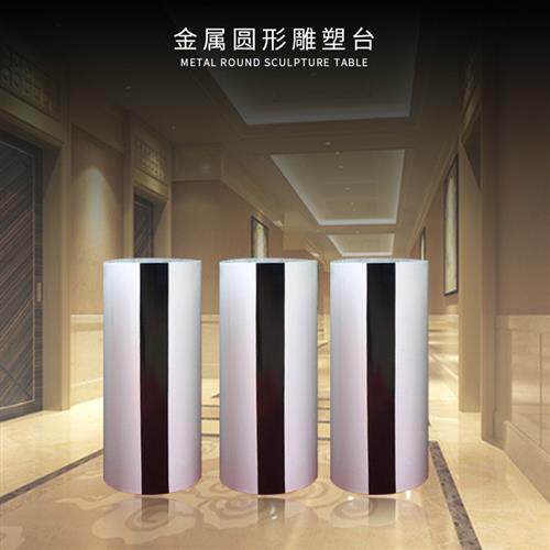 北欧现代风创意金属圆形雕塑台落地酒店大厅卧室客厅装饰雕塑壁挂