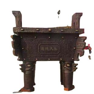 铸铜厂家景观雕塑纯铜工艺品雕塑艺术品铜鼎支持来图来样中式 风格