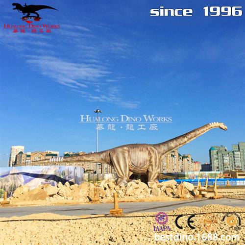 厂家按照比例定制仿真恐龙模型仿真雷龙国外景区展览演出