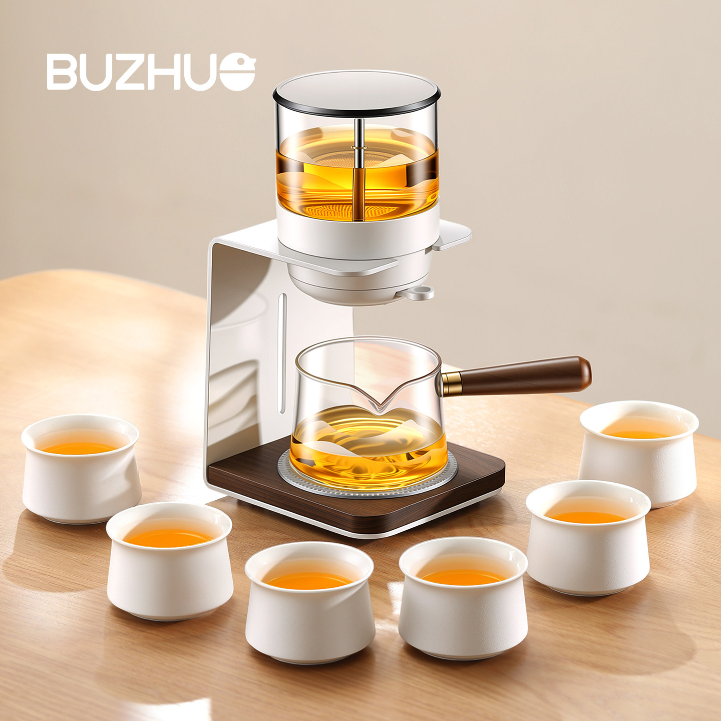 自动懒人泡茶神器高颜值泡茶壶