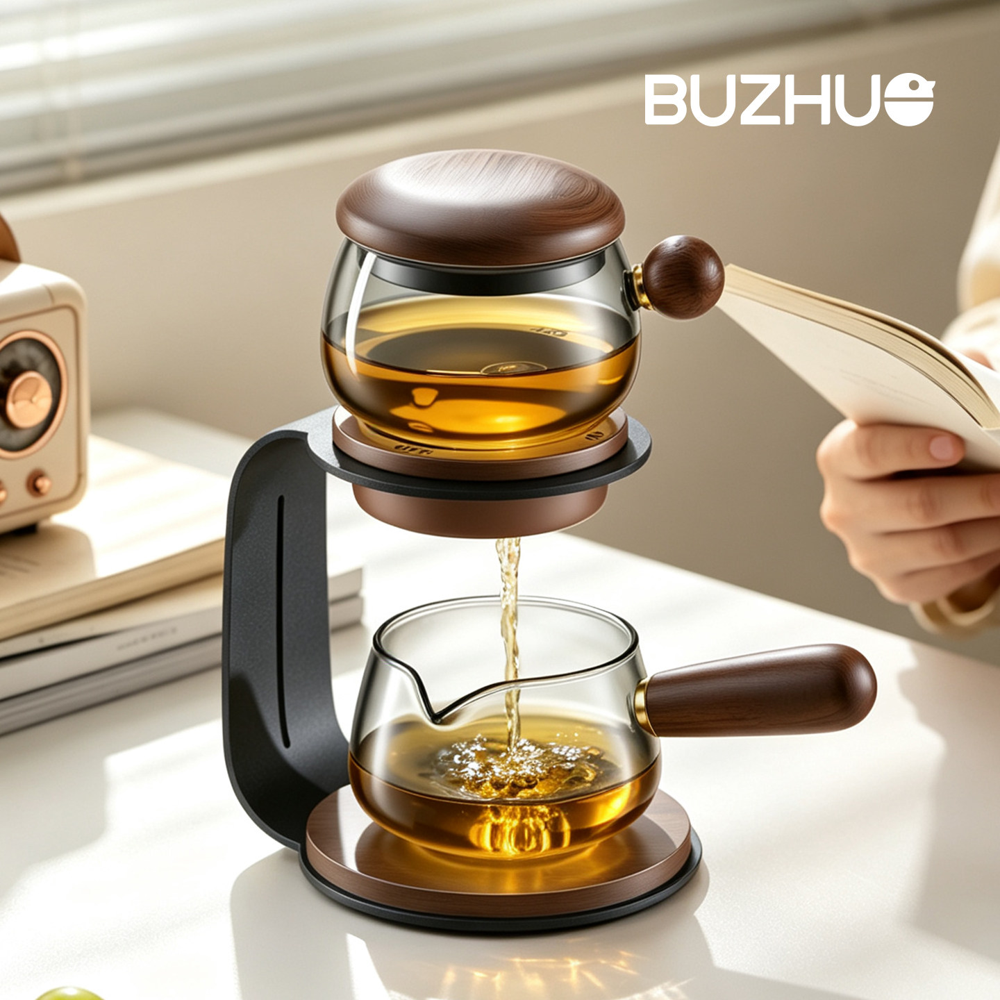 自动懒人泡茶神器轻奢功夫茶具