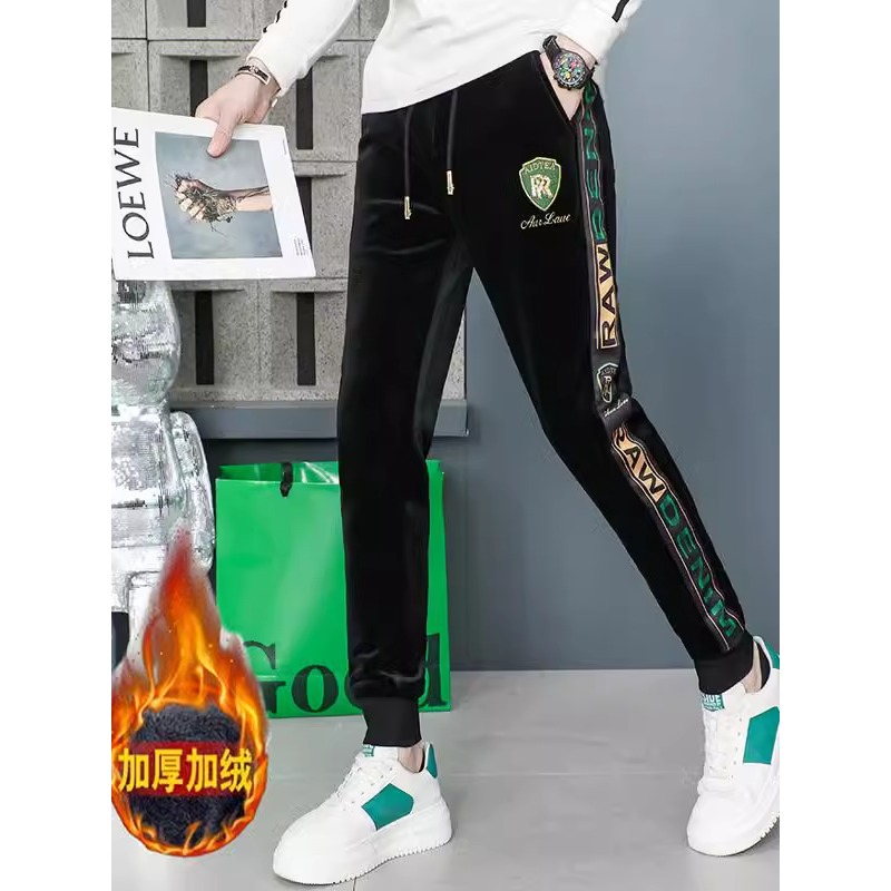 2025春秋新款潮牌高端休闲裤男