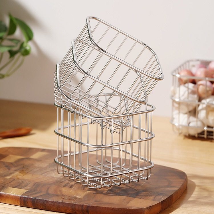 304不锈钢水果篮子厨房收纳架沥水篮蔬菜筐家用姜蒜果蔬篮置物架,餐饮具,洗菜盆/沥水篮/漏水筛,淘宝优惠券,粉丝福利购,淘宝优惠卷