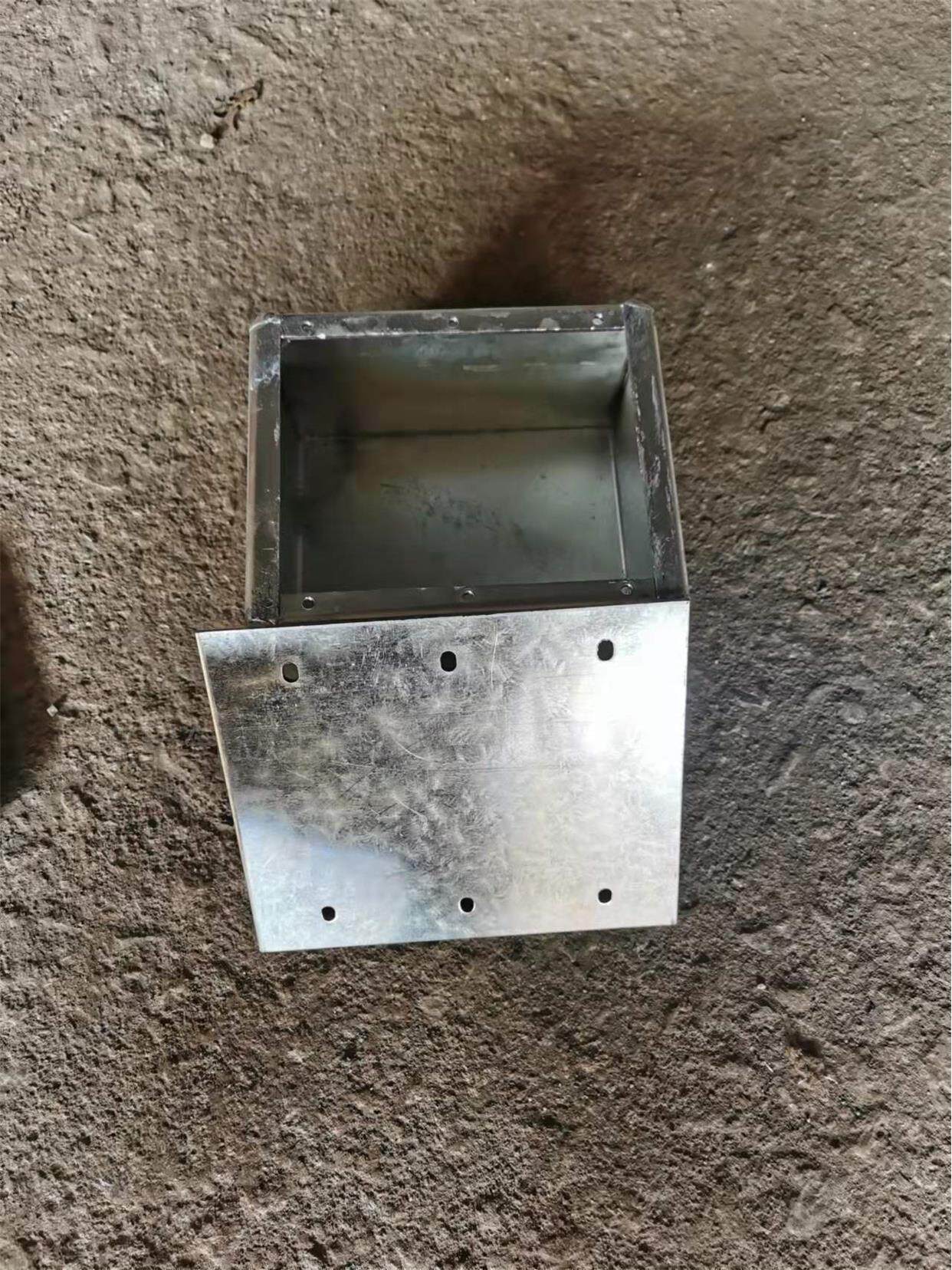 人防密闭接线盒人防备案防爆热镀锌防护密闭盒金属盒180*150*12