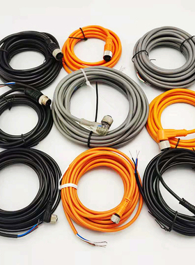 全新现货插头线XS2F-M12PVC4A2M 5M 10M XS2F-M12PVC3A2M 5M质保