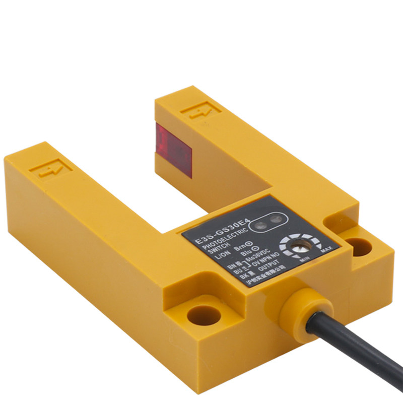 原欧姆龙u型光电开关e3s-gs3e4 gs30e4 gs3b4 电梯感应开关传感器