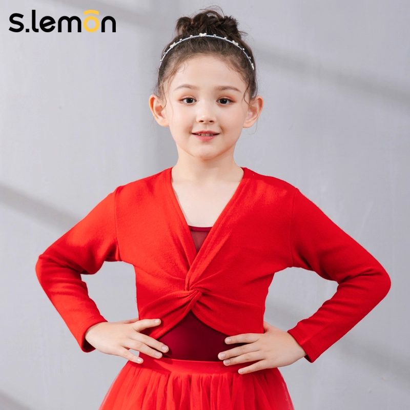 秋冬儿童舞蹈服小披肩女童针织