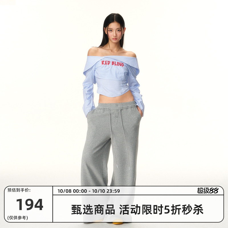redbling2024秋冬新品卫裤