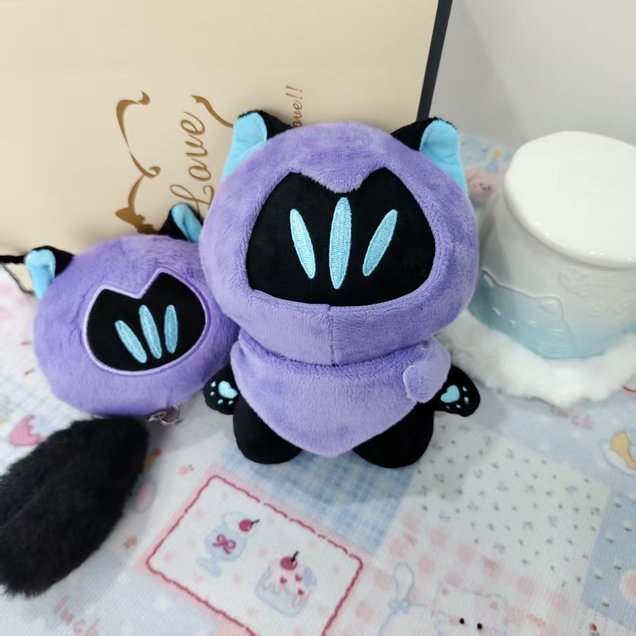 无畏契约欧门Omen幽影周边瓦罗兰特毛绒公仔毛绒玩偶送朋友礼物