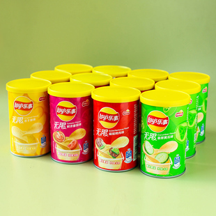 乐事薯片40g 原味黄瓜番茄零食宿舍开学生追剧解馋办公室 8罐装