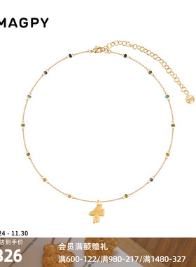 古典高雅飞鸟项链女mmagpy