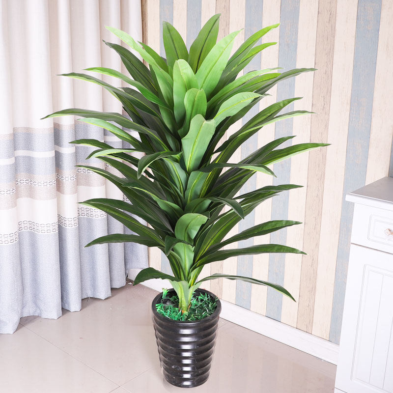 巴西木仿真绿植假树室内客厅大型落地装饰仿真植物盆景栽摆件假花