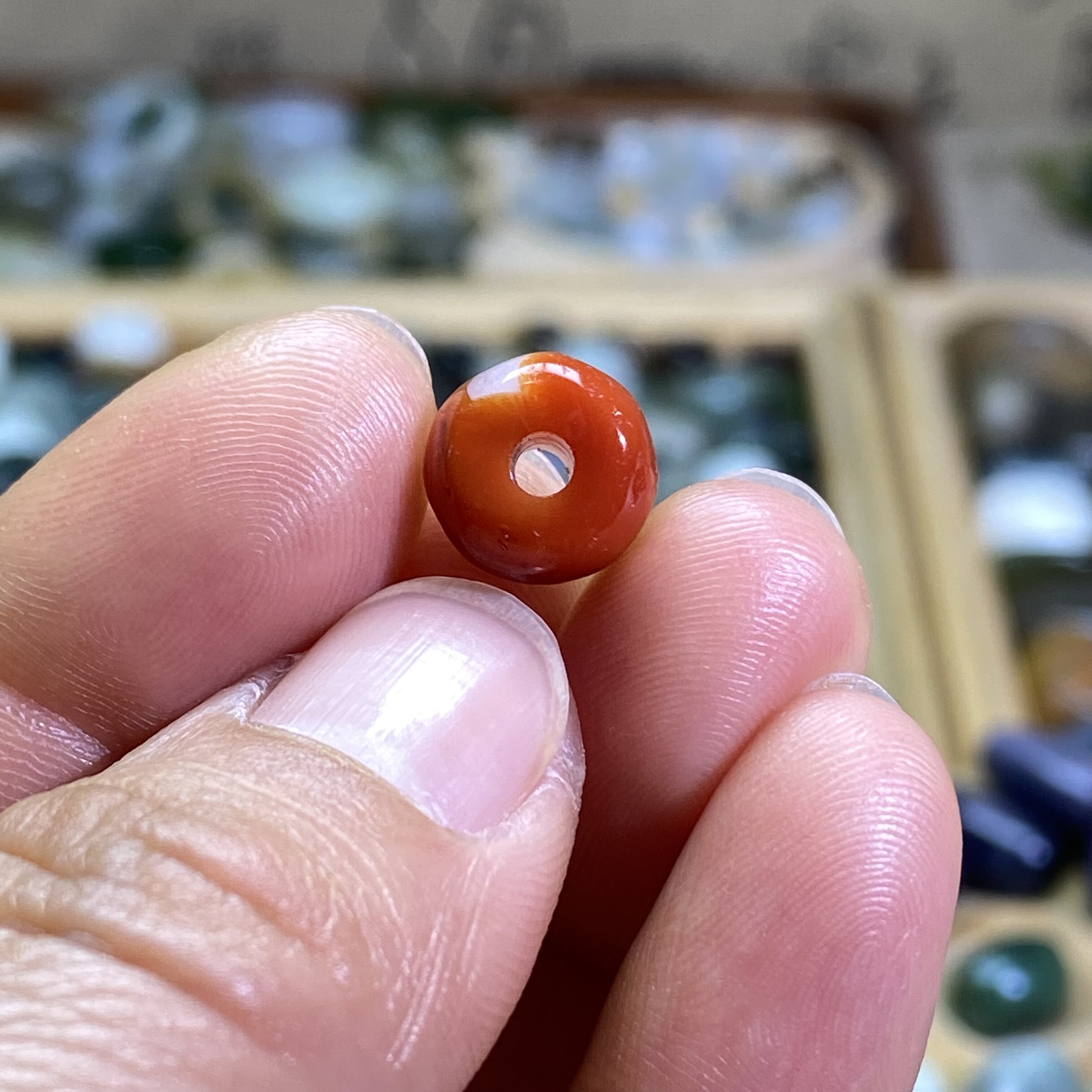 南红玛瑙柿子红随型小珠子配饰复古风老光工艺手编绳手串多宝配珠,珠宝/钻石/翡翠,DIY配件,淘宝优惠券,粉丝福利购,淘宝优惠卷