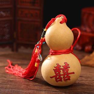 传统结婚婚礼仪式 用品合卺酒杯 交杯葫芦 中式 婚庆道具陪嫁汉式
