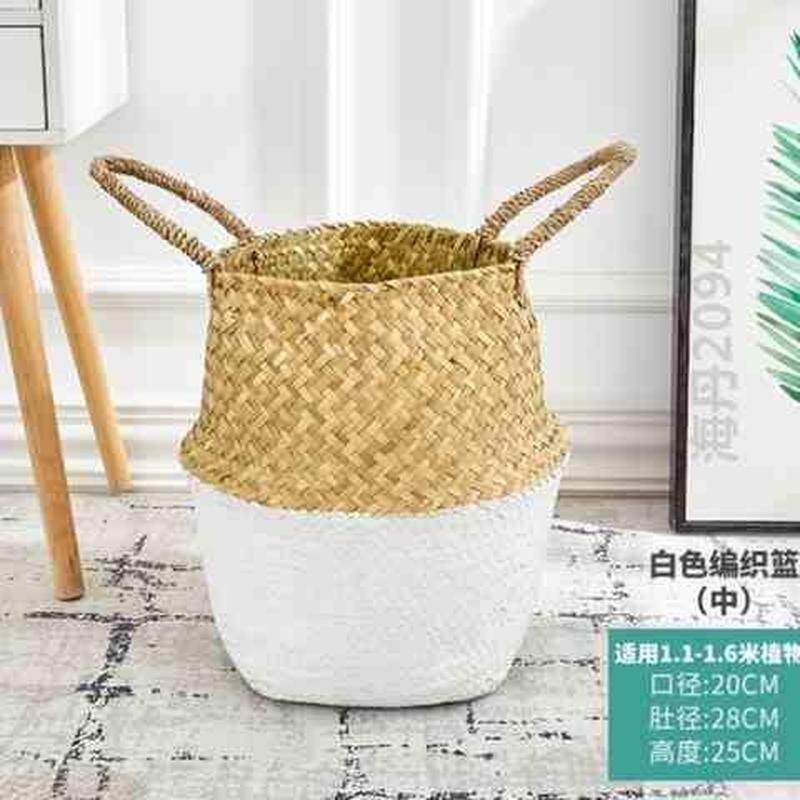 滕编水果篮婚礼撒花小花卧室花器花店花蓝桌面篮筐拍摄装饰生日