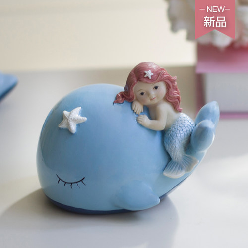摆设创意可爱风少女酒柜装饰品