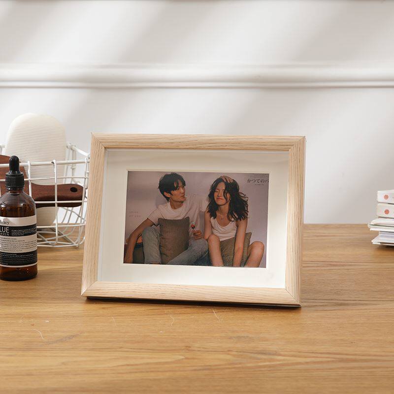 带照片打印加相框摆台精致北欧风洗相片情侣款多张照片组合多宫格