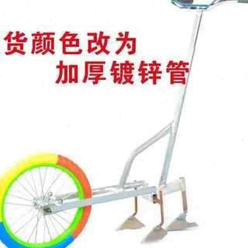 单人手拉犁家用耘锄种菜2019微耕人工松土机配件种地手推农具翻i.