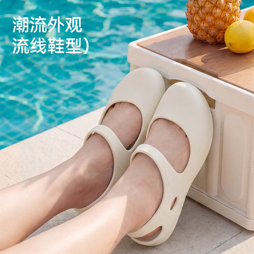 【爆款推荐】沙滩溯溪洞洞鞋女