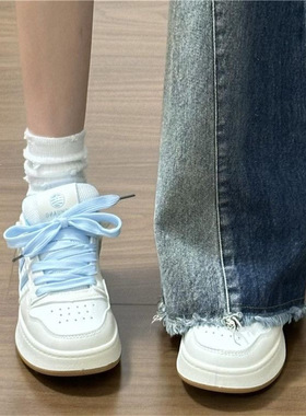 赵露思同款小白鞋女鞋新款韩版潮流时尚百搭面包学生运动休闲板鞋