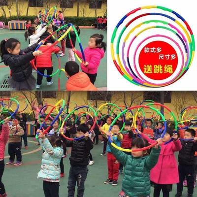 呼啦圈儿童女 小学生可拆卸加重 幼儿园小号早操运动玩具舞蹈圈圈